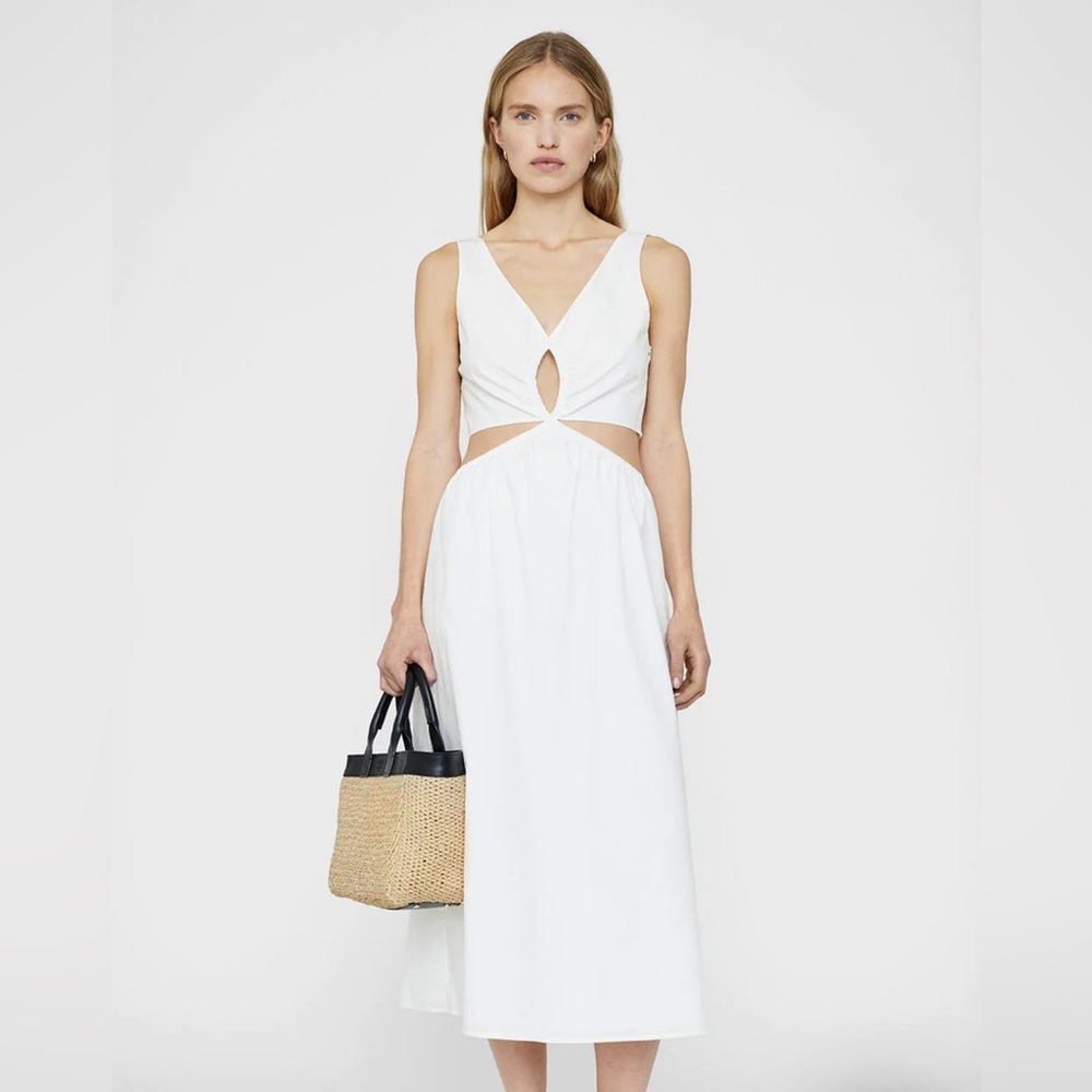Anine Bing Dione White Dress - NWT